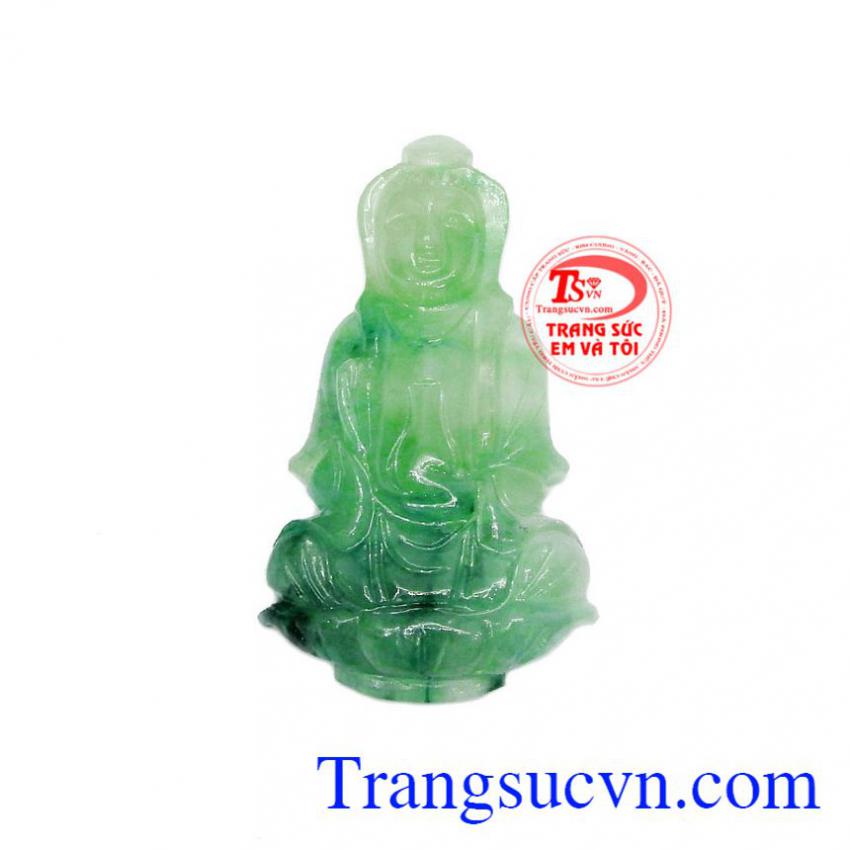 Mặt quan âm cẩm thạch từ bi