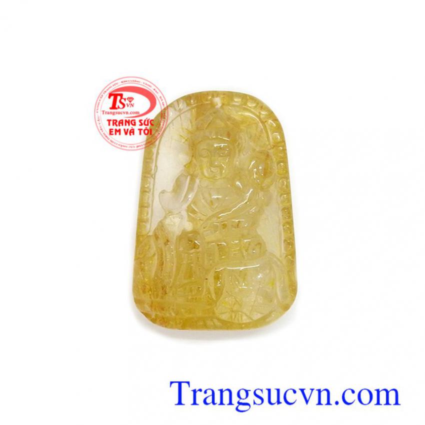 Phật bản mệnh thạch anh tóc Thìn Tỵ