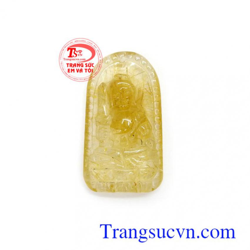 Phật bản mệnh thạch anh tóc tuổi Dậu