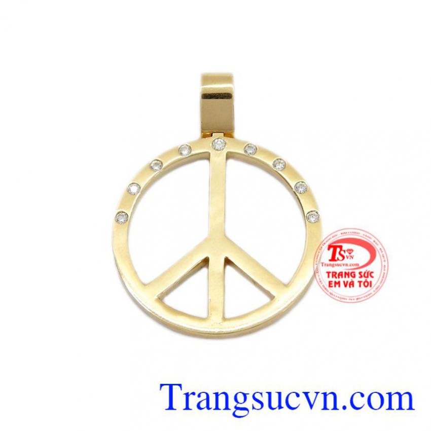 Mặt dây vàng 18k đẳng cấp 