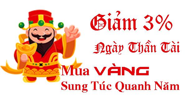 Ngày thần tài mua vàng sung túc quanh năm