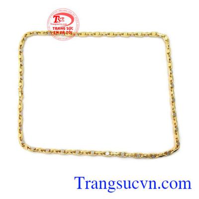 Dây chuyền vàng Italy 18k
