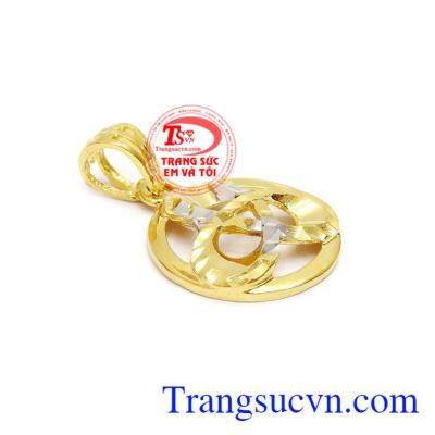 Mặt dây vàng may mắn giúp bạn thêm phần tự tin với người đối diện