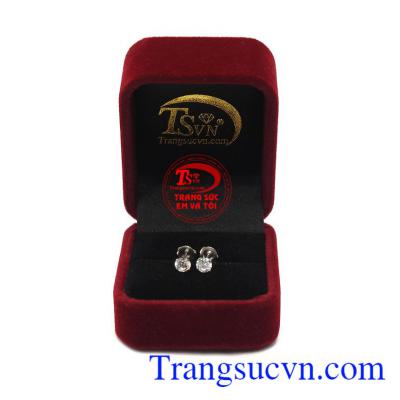 Hoa tai vàng trắng Korea chất lượng