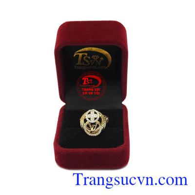 Nhẫn nữ vàng tây dành cho phái đẹp phù hợp làm quà tặng sinh nhật hoặc trong các dịp ý nghĩa