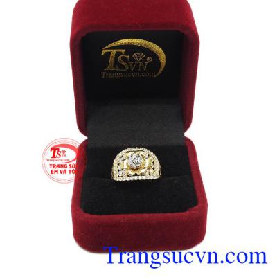 Nhẫn nữ vàng 10k thời trang