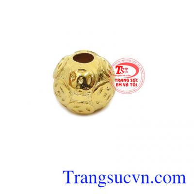 Charm vàng kim tiền may mắn