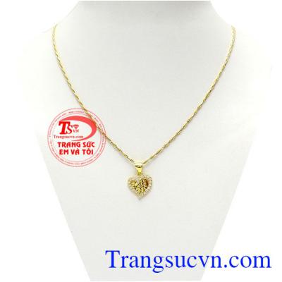 Bộ trang sức say đắm là sản phẩm được các bạn nữ yêu thích, sản phẩm được chế tác 3D tinh xảo, sắc nét