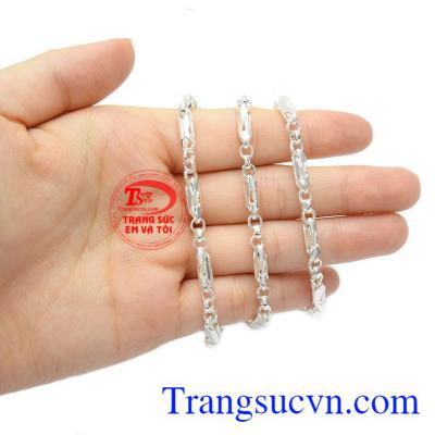 Dây chuyền bạc nike độc đáo đẹp, bảo hành 6 tháng.