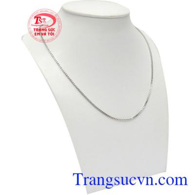 Dây chuyền nữ sang trọng 18k được chế tác và thiết kế theo công nghệ mới