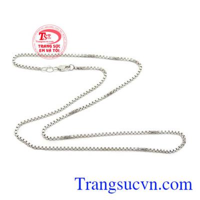 Dây vàng 18k 750 nhập khẩu nguyên chiếc ITALY tinh tế đeo bền đẹp