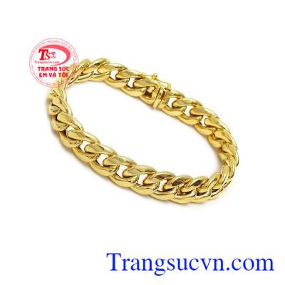 Lắc nam vàng mạnh mẽ 14k, bảo hành 12 tháng, giao hàng nhanh trên toàn quốc