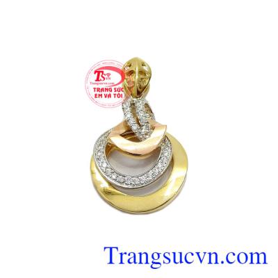 Mặt dây chuyền nữ sang trọng 18k