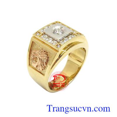 Nhẫn nam vàng 18k đẳng cấp