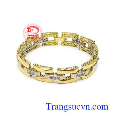 Lắc tay vàng nam 18k sang trọng