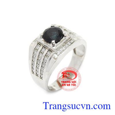 Nhẫn nam hoàng gia được chế tác từ 10k nhập khẩu nguyên chiếc từ Korea