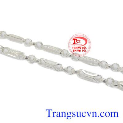 Dây chuyền bạc nam chất lượng, kiểu dáng độc đáo, hợp thời trang,
