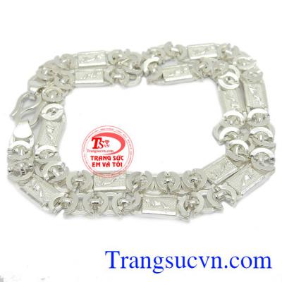 Dây chuyền bạc chanel chất lượng, bảo hành 6 tháng.