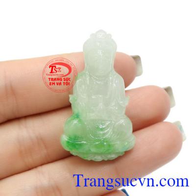 Mặt quan âm cẩm thạch bình an