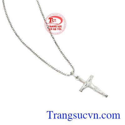 Bộ dây thánh giá vàng trắng