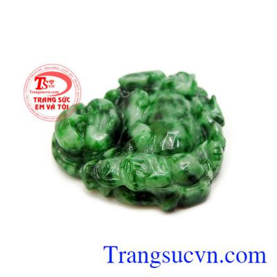 Mặt phật di lặc phúc lộc được chế tác hoàn toàn từ đá cẩm thạch thiên nhiên