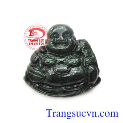 Mặt phật di lặc trường thọ được chế tác từ ngọc cẩm thạch thiên nhiên