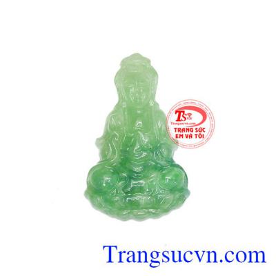 Mặt quan âm cẩm thạch phúc lộc là sản phẩm ngọc cẩm thạch thiên nhiên chất lượng cao được nhiều người ưa chuộng từ xưa đến nay