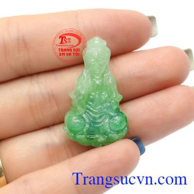 Mặt quan âm cẩm thạch phúc lộc
