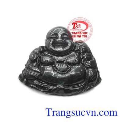 Mặt phật di lặc cát tường được chế tác từ ngọc cẩm thạch thiên nhiên