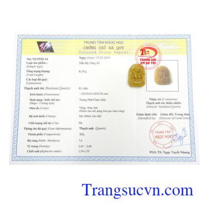 Giấy kiểm định