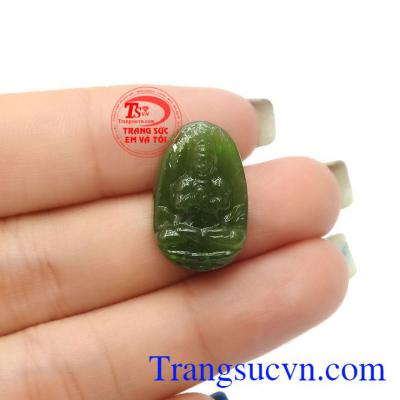 Mặt Nephrite phật bản mệnh tuổi Mùi - Thân