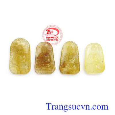 Phật bản mệnh thạch anh tóc Tuất Hợi