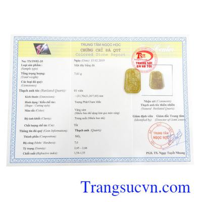 Giấy kiểm định