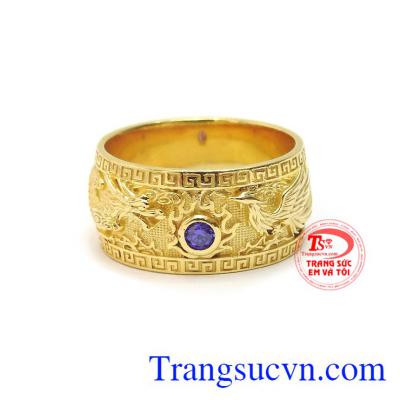 Nhẫn nam long phụng phù hợp nhiều phong cách thời trang và trang phục khác nhau