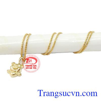 Bộ dây chuyền heo nhỏ xinh