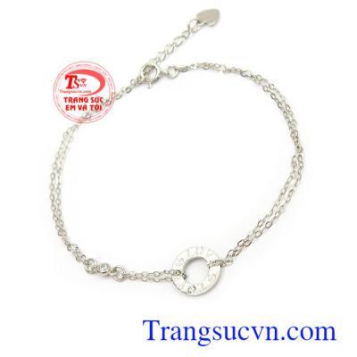 Lắc tay vàng tây nhập khẩu Hàn Quốc thời trang, dịu dàng