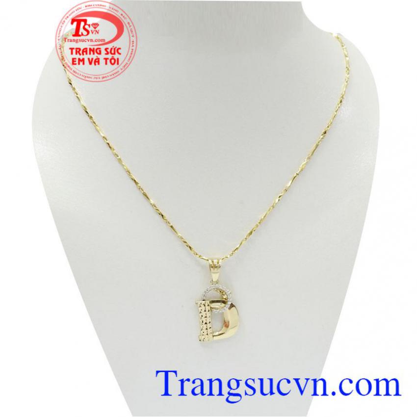 Bộ Dây Chuyền Chữ D