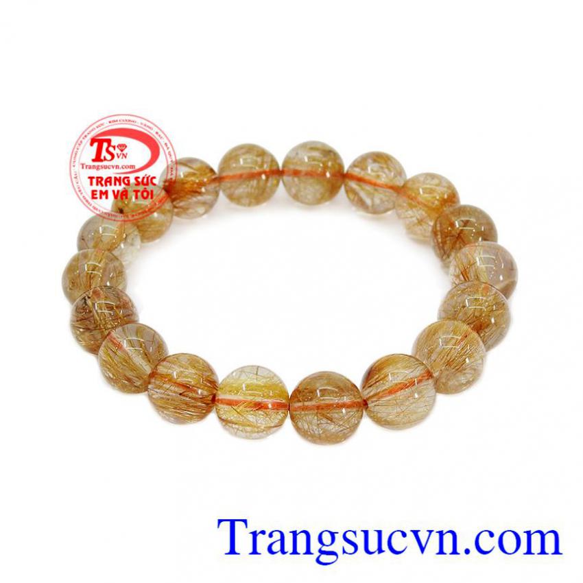 Chuỗi tay thạch anh tóc 11 ly đẹp