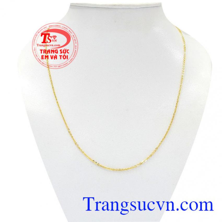 Dây vàng nữ o kết