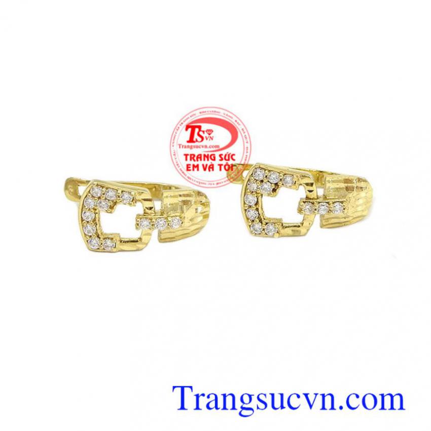 Hoa tai vàng tây đẹp