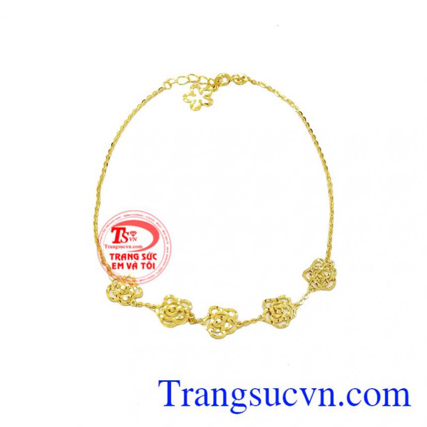 Lắc chân hoa hồng 