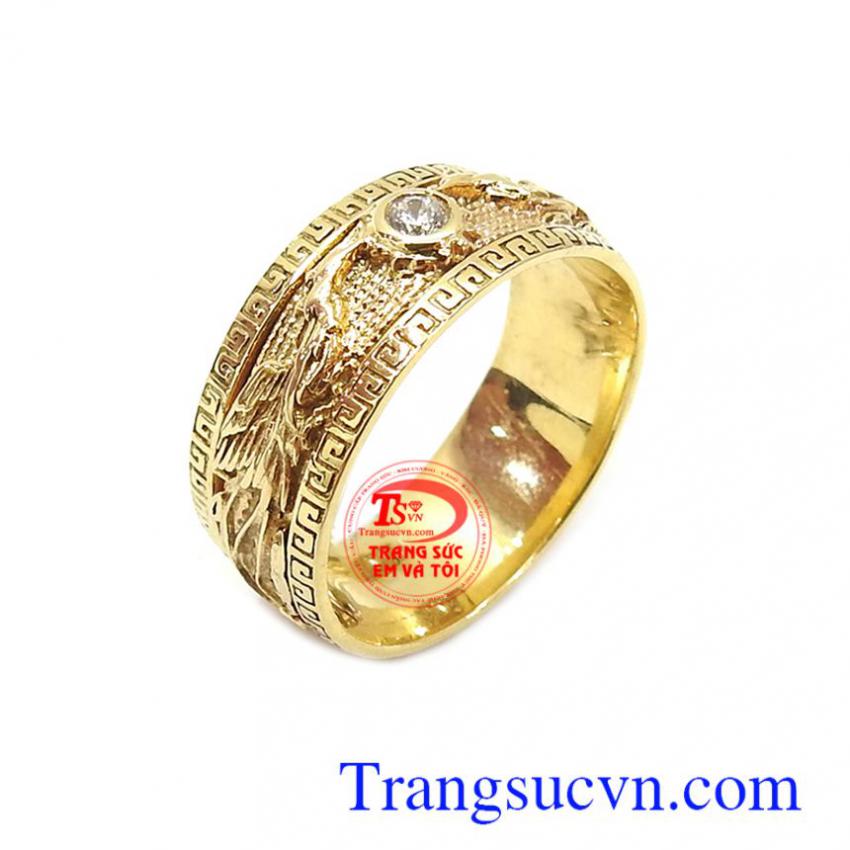 Nhẫn nam phượng hoàng giá rẻ