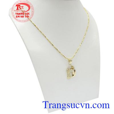 Bộ Dây Chuyền Chữ D được nhiều bạn nữ yêu thích