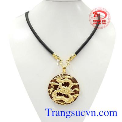 Bộ dây mặt rồng bọc vàng là sản phẩm kết hợp từ dây cao su bọc vàng và mặt dây rồng bọc vàng.