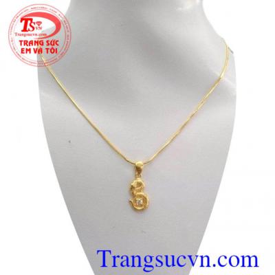 Bộ mặt dây chuyền tuổi Tỵ dây chuyền và mặt dây đảm bảo chất lượng vàng uy tín, đảm bảo. Bộ mặt dây chuyền tuổi Tỵ may mắn, giao hàng trên toàn quốc.