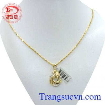 Bộ nữ trang kiểu sang vàng tây vàng 10k chất lượng bảo hành 6 tháng, giao hàng trên toàn quốc.