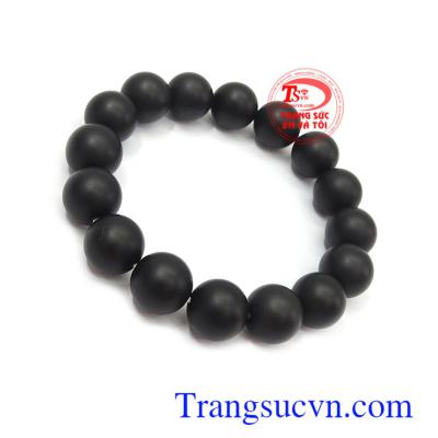 Chuỗi tay Obsidian an nhiên 12 ly màu sắc đẹp, chất lượng cao, đeo tay hợp thời trang và phong thủy