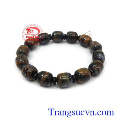 Chuỗi tay Pietersite bình an bền đẹp, chất lượng, đeo hợp thời trang và phong thủy