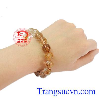 Thạch anh tóc thiên nhiên có tác dụng về tính thẩm mỹ và hợp phong thủy.
