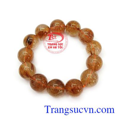 Đá thạch anh tóc vàng sẽ rât phù hợp với người mệnh kim và mệnh thổ